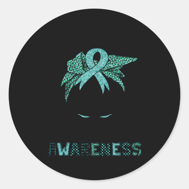 Sticker Rond Sensibilisation au rétablissement de la dépendance (Devant)