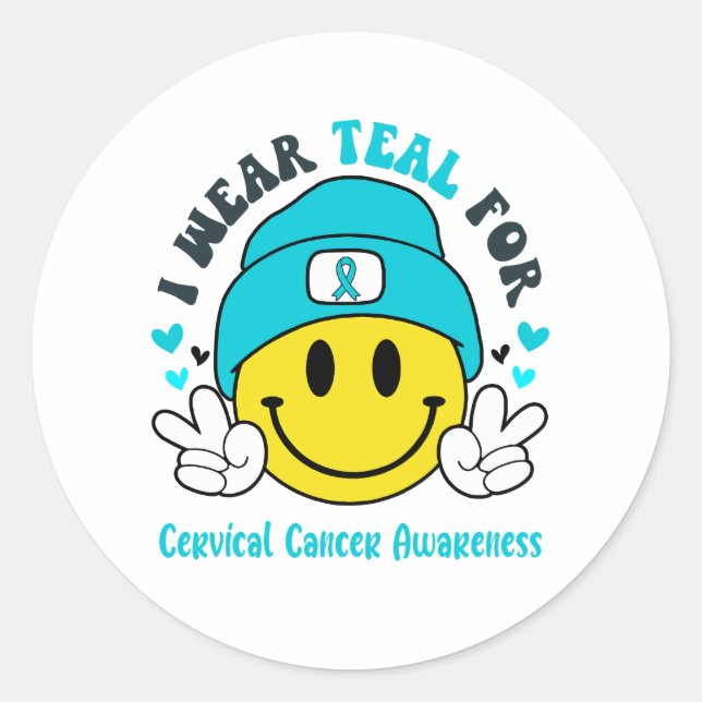 Sticker Rond Sensibilisation aux maladies coeliaques Cadeaux de (Devant)