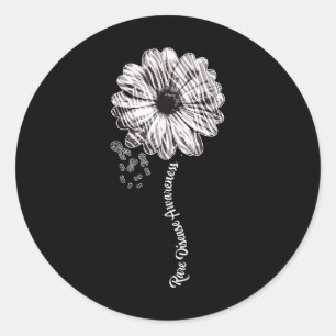 Sticker Rond Sensibilisation aux maladies rares, Ruban familial