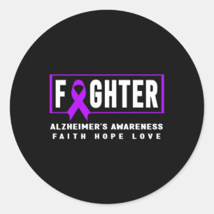 Sticker Rond Sensibilisation de Heimerheimer - Purple Heimerhei