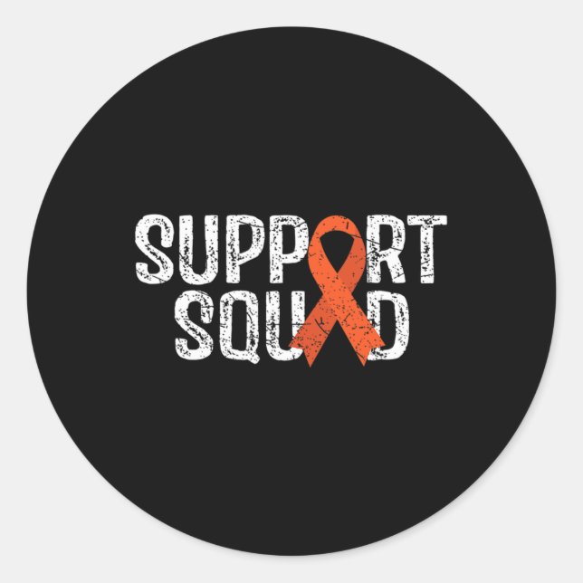 Sticker Rond Sensibilisation de l'équipe de soutien à l'ISCR (Devant)
