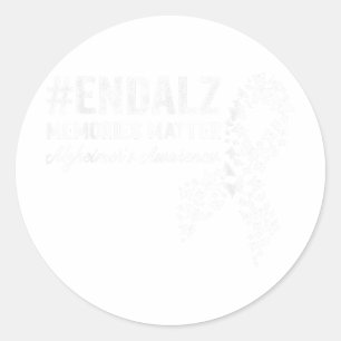 Sticker Rond Sensibilisation Heimers Fin Souvenirs Démence _1