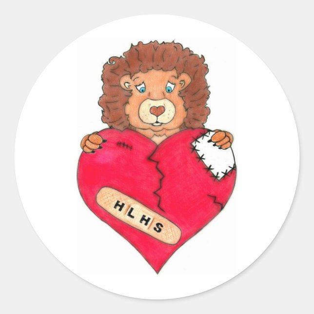 STICKER ROND SENSIBILISATION HLHS (Devant)