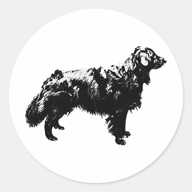 Sticker Rond Sentinelle Grove-Edge (Devant)
