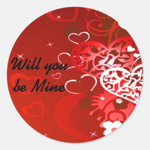 Sticker Rond Serez-vous Mine_Sticker