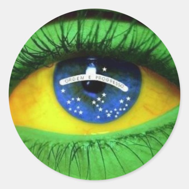 Sticker Rond Serie Brasil (Devant)