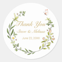 Serre feuilleté Whimsical avec papillon