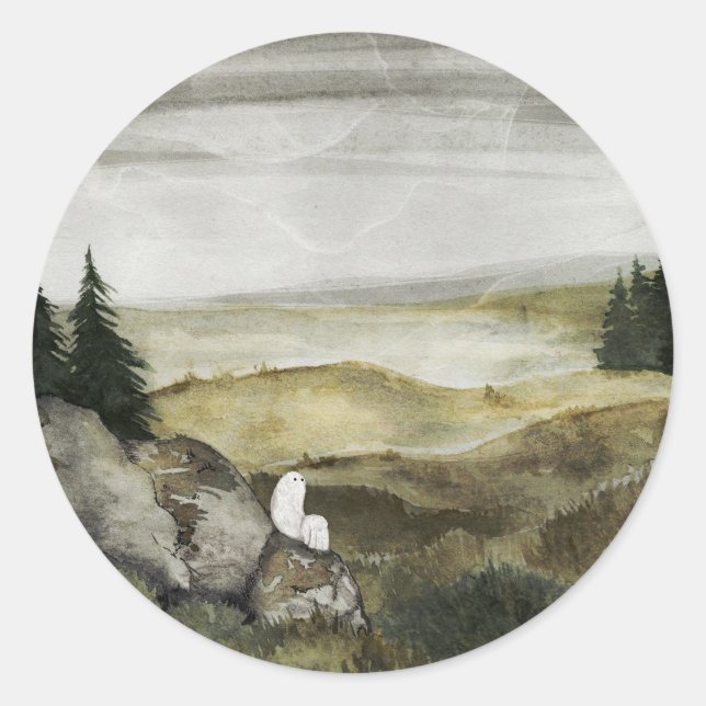 Sticker Rond Seul (Devant)