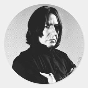 Sticker Rond Sévère Snape Armoiries Croisées
