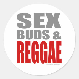 Sticker Rond SexBuds & REGGAE