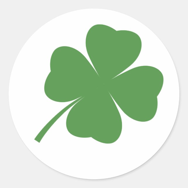 Sticker Rond Shamrock (Devant)