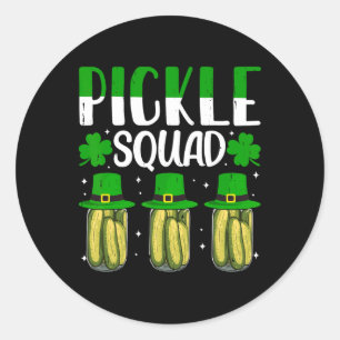 Sticker Rond Shenanigans Picksquad Jour de la Saint Patrick cor