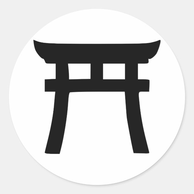Sticker Rond Shinto (Devant)