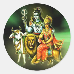 Sticker Rond Shiva (homonymie)
