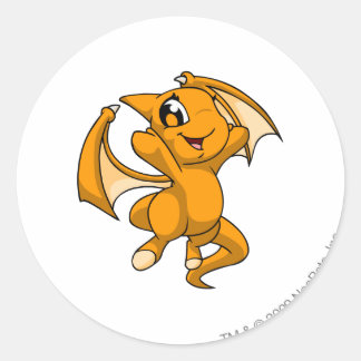 Sticker Rond Shoyru Orange