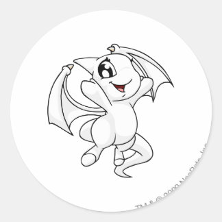 Sticker Rond Shoyru White