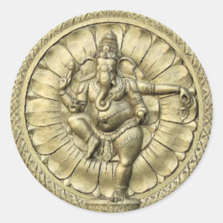 Sticker Rond Shree Ganesh