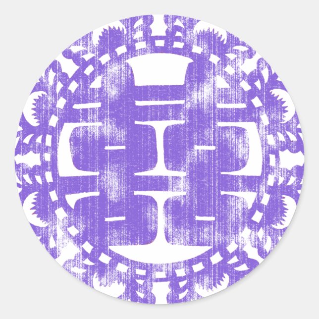 Sticker Rond Shuan Xi (Devant)