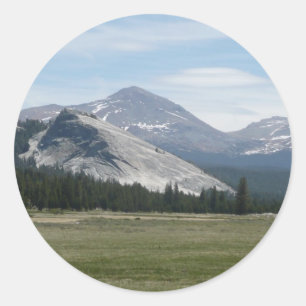 Sticker Rond Sierra Nevada Montagnes III Parc national de Yosem