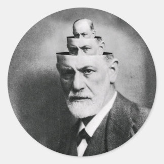 Sticker Rond Sigmund Freud