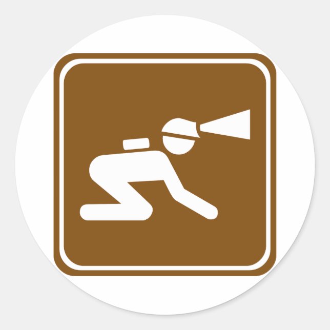 Sticker Rond Signal routier (Devant)