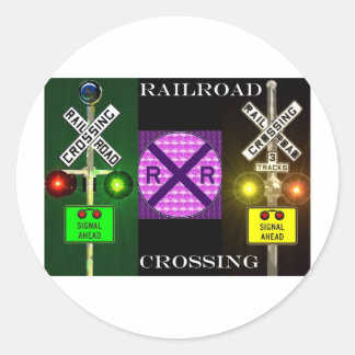 Sticker Rond Signaux Et Signaux Lumineux