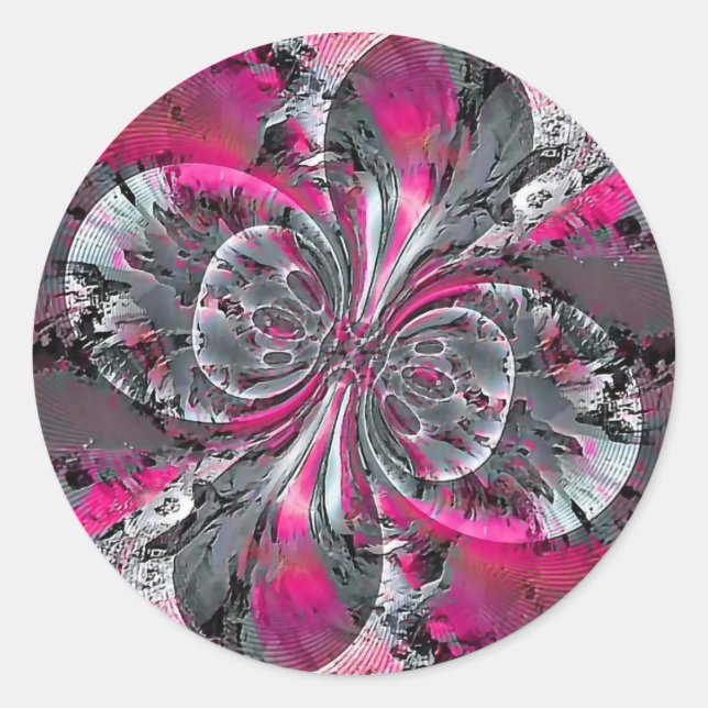 Sticker Rond Signaux mixtes (Devant)