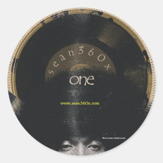 Sticker Rond Signe d'autocollant360x 360°