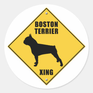 Sticker Rond SIGNE DE PASSAGE DE Boston (XING)