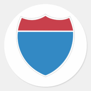 Sticker Rond Signe inter-États