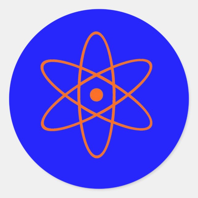 STICKER ROND SIGNE NUCLÉAIRE (Devant)