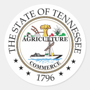 Sticker Rond signe Tennessee