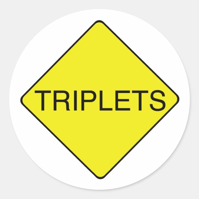 STICKER ROND SIGNE TRIPLET (Devant)