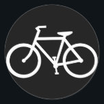 Sticker Rond silhouette de vélo<br><div class="desc">rechercher l'asyrum !</div>