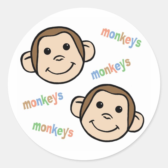 Sticker Rond Singes (Devant)