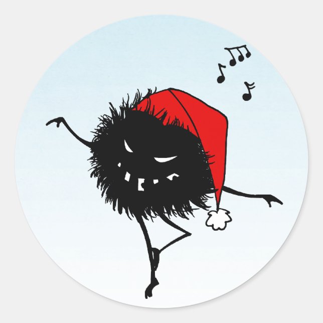 Sticker Rond Singing Dancing Evil (Devant)
