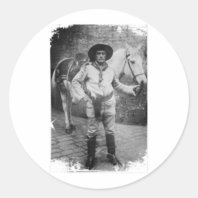Sticker Rond Sir Cave (Devant)