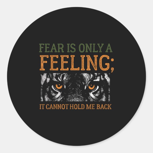 Sticker Rond Sitive Affirmation For Kidness Motivational Messag (Devant)