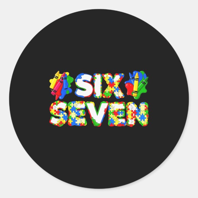 Sticker Rond six server  (Devant)