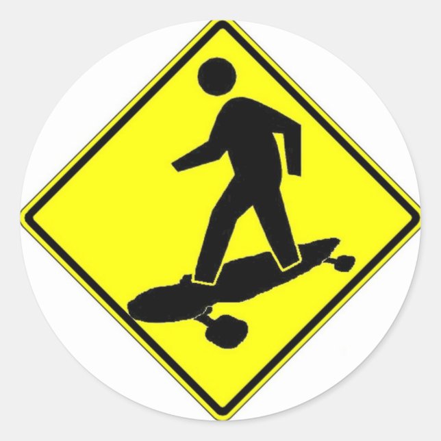 Sticker Rond Sk8r Xing (Devant)