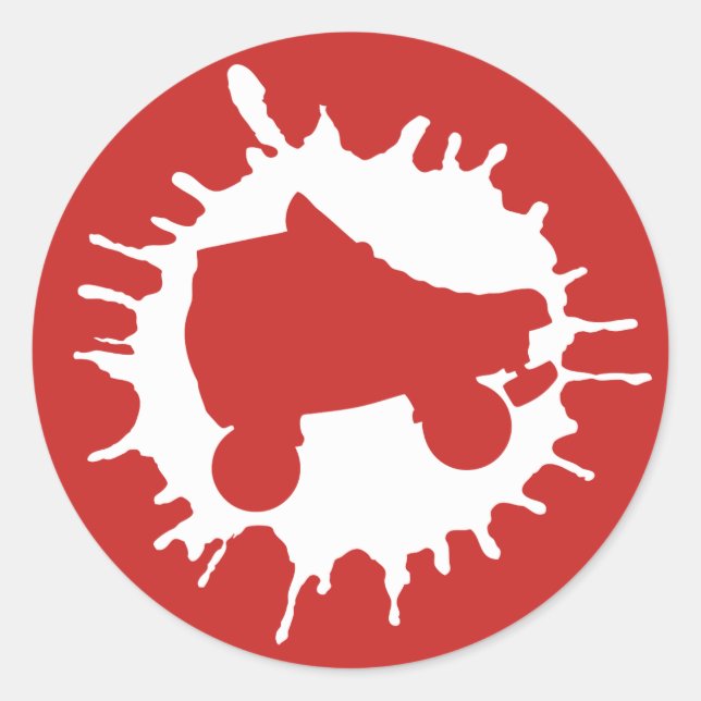 Sticker Rond skate splatz (Devant)