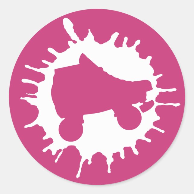 Sticker Rond skate splatz (Devant)