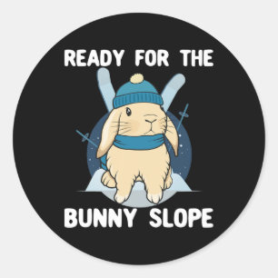 Sticker Rond Ski de pente pour débutant Skieur débutant Snowboa