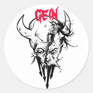 Sticker Rond Skinsuit de Gein