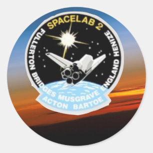 Sticker Rond SkyLab Nasa