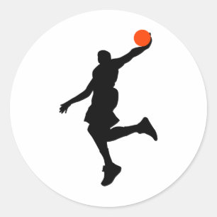 Sticker Rond Slam Dunk