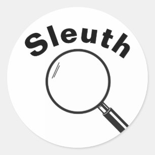 Sticker Rond Sleuth