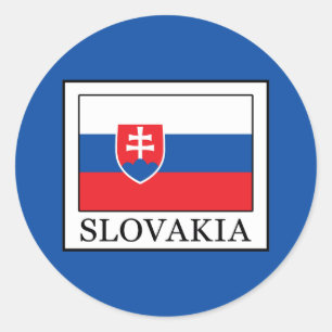 Sticker Rond Slovaquie