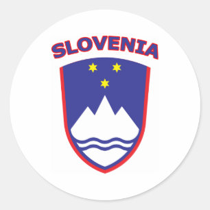 Sticker Rond Slovénie