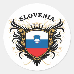 Sticker Rond Slovénie